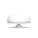 Ein hochweißer, kuppelförmiger Keramikfilter auf einem grauen Sockel zur Entfernung von Partikeln und Mikroplastik.