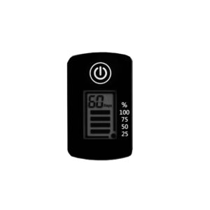 Elektronischer Timer, der die verbleibende Nutzungsdauer einer Wasserfilter-Kartusche von 60 Tagen anzeigt.